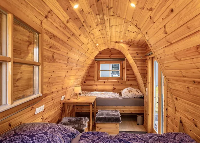 Campingpod Auf Der Alpakawiese