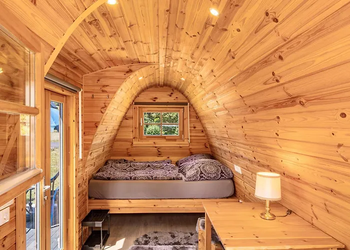 بيت للعطل Campingpod Auf Der Alpakawiese *