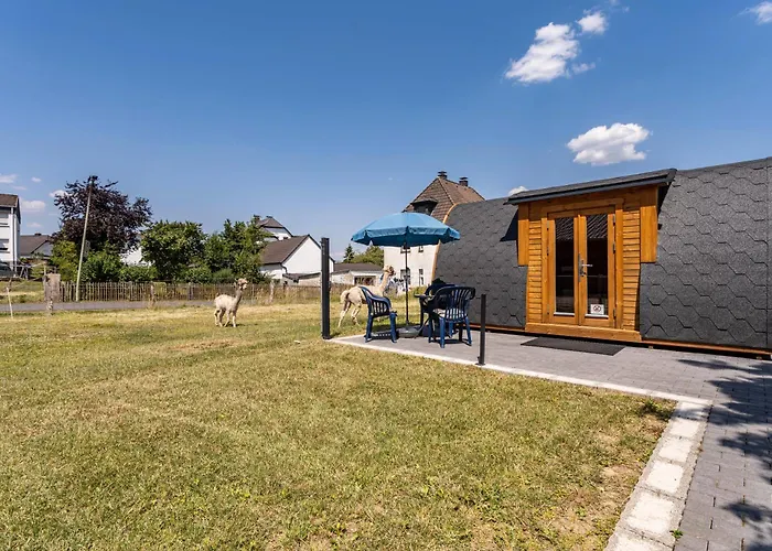 Campingpod Auf Der Alpakawiese